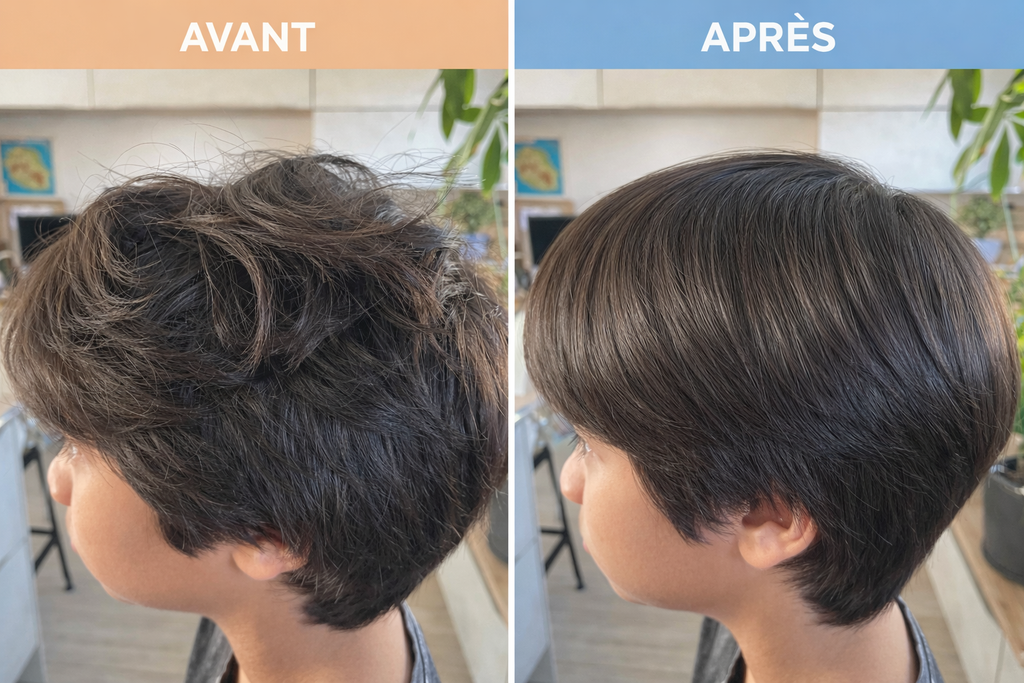 Brosse 2-en-1 avec spray intégré